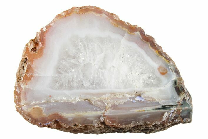 Colorful Polished Banded Agate - Zimbabwe #355907